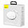 Бездротовий зарядний пристрій Baseus Simple Mini Magnetic For IP12-13 with Type-C Cable, White (WXJK-F02), фото 6