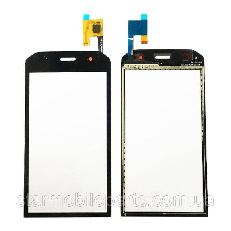 Сенсор (тачскрін) Caterpillar CAT S48c чорний, фото 1