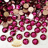 Стрази Swarovski (Hotfix) Fuchsia ss16 (4mm).Цина за 100 шт.