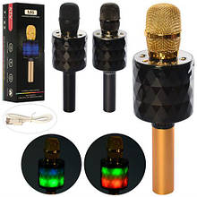 Микрофон KTV M6 караоке USB свет