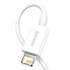 Кабель Baseus Superior Series Fast Charging Lightning 2.4A 1m, White (CALYS-A02), фото 2