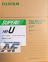 Рентгенівська плівка FujiFilm Super HR-U 18x24 для загальної радіології зеленочутлива мокрий друк