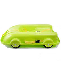 Санки 2 в 1 Doloni Toys Зеленые (bc-fl-1005)