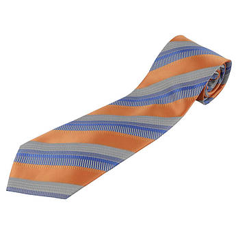 Чоловіча краватка Vetta compo-orange в оранжевому кольорі.
