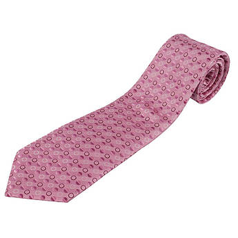 Чоловіча краватка G.Faricetti compo-pink рожевого кольору