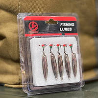 Зимова блешня Ooshima Fishing Lures срібло 35мм 2,5 гр