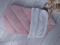 Конверт дитячий зимовий на прогулянку беж, фото 4