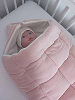 Конверт дитячий зимовий на прогулянку беж, фото 6