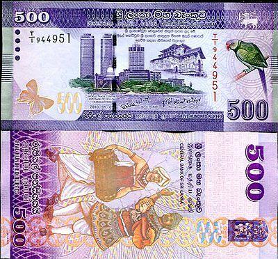 Шрі Ланка / Sri Lanka 500 Rupees 2010 Pick 126 UNC