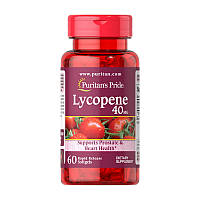 Ликопин Пуританс Прайд / Puritan's Pride Lycopene 40 mg (60 softgels) для здоровья сердца и простаты