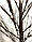 Світлодіодна гірлянда дерево (коричневе) 225 Led 1.5 м білий теплий, фото 4
