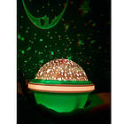 Проєктор зоряного неба Star Master UFO — нічник НЛО Зелений, фото 4