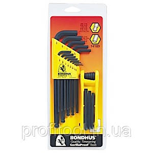 Набір ключів BONDHUS шестигранних 13 шт; .050-3/8" + Набір ключів BONDHUS шестигр складаний 95шт;