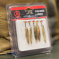 Блесна зимняя Ooshima Fishing Lures золото 35мм 2,5гр