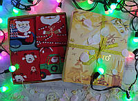 Носки женские новогодние р. 36-41 набор из 4 штук в подарочной коробке Y223-5