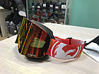 Маска Dragon Alliance NFX Snowmobile Orange 2 лінзи Red Ionized + Lumalens Amber (Уцінка), фото 5