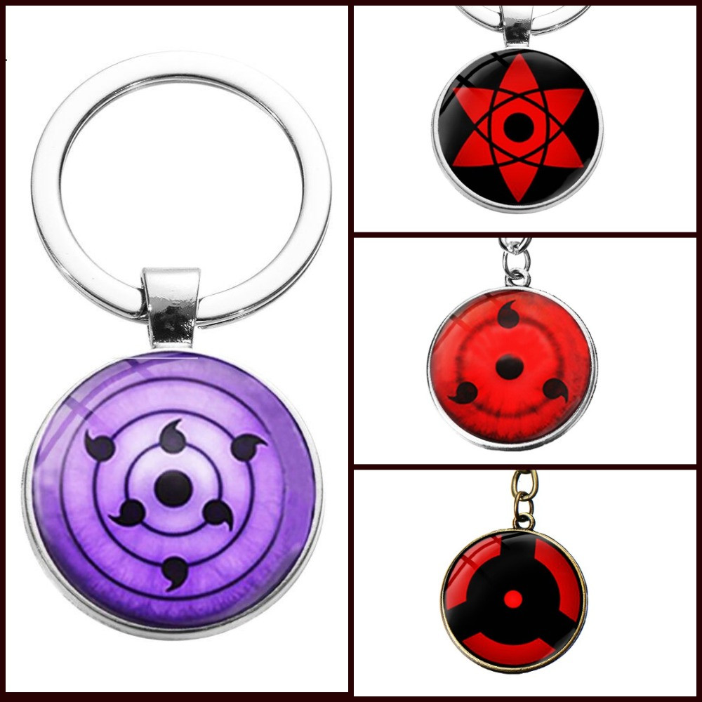 Брелок Наруто 5 видів Sharingan Shippuuden у вигляді Квітки Ширинган квітка життя Аніме амулет талісман Naruto