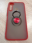 Чохол для Xiaomi Redmi Note 8T Totu Ring Red, фото 2