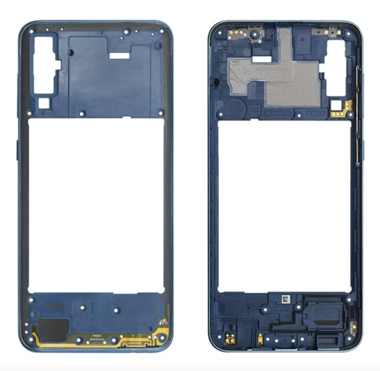 Рамка корпусу Samsung A505F Galaxy A50 2019, синя, фото 1
