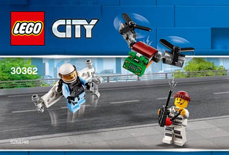 Конструктор Лего LEGO City Реактивний ранець повітряної поліції