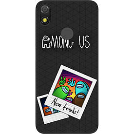 Силіконовий чохол для Tecno POP 3 з картинкою Among us Друзі
