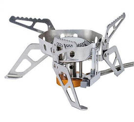 Пальник газовий Tramp зі шлангом, п'єзопідпалом та вітрозахистом UTRG-046