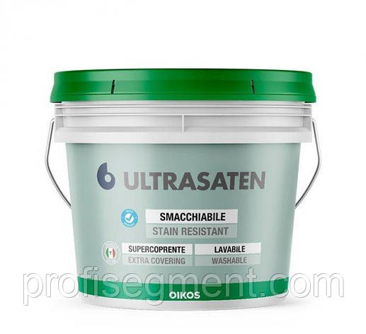 ULTRASATEN OPACO BIANCO LT.10 фарба на основі акрилових полімерів, фото 2