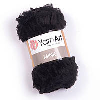 YarnArt Mink - 346 чорний