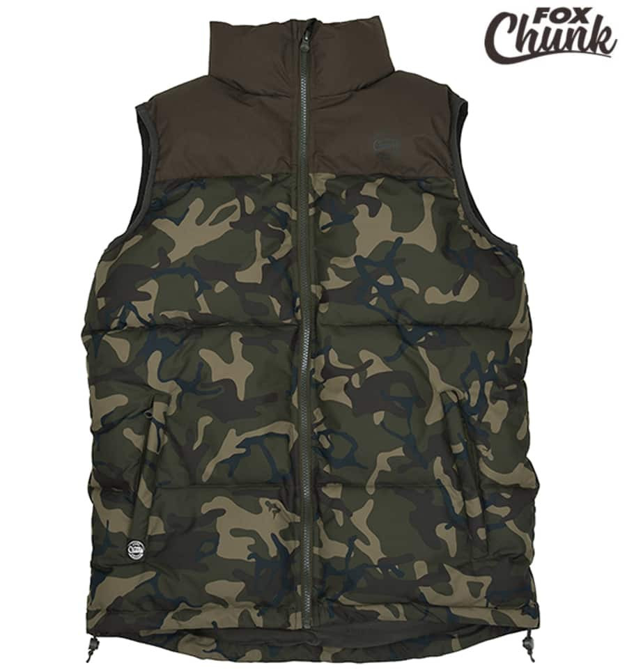 Жилетка Fox Chunk Camo — Khaki RS Gilet, розмір M