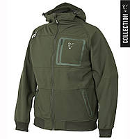Куртка Fox Collection Green and Silver Shell Hoodie, розмір M