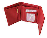 Гаманець жіночий Червоний Маленький Тонкий на Магніті Р3128, фото 2