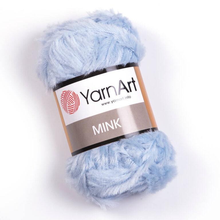 YarnArt Mink - 351 блакитний