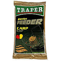 Прикормка для фидера Traper Feeder Carp 1кг 1 кг