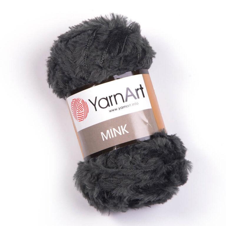 YarnArt Mink — 343 сірий хакі