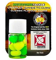 Силіконова кукурудза Enterprise Pop up CC Moore GREEN LIPPED MUSSEL Yellow&Green