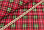 Тканина Duck "Діагональна клітинка червоного кольору", фото 2