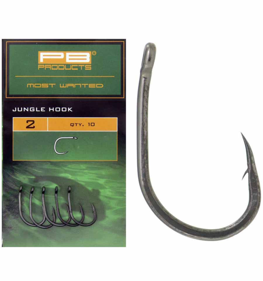 Короповий гачок PB Products JUNGLE Hook DBF No 4