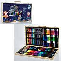 Набор для творчества MK 4774 (16шт) фломаст,карандаши,маркеры,акв.краски,228пр,чемодан,52,5-31-4см