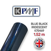 Blue Black iridescent кpmf 75469, глянцевая пленка сине-черный хамелеон