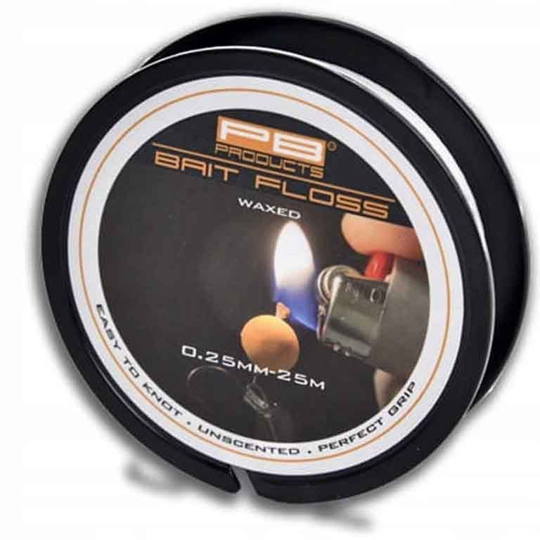 Нитка для фіксації бойлов PB Products Bait Floss 0,25 mm 25m