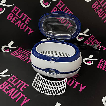 Ультразвукова мийка (стерилізатор) VGT - 2000 (біло-синій), фото 1