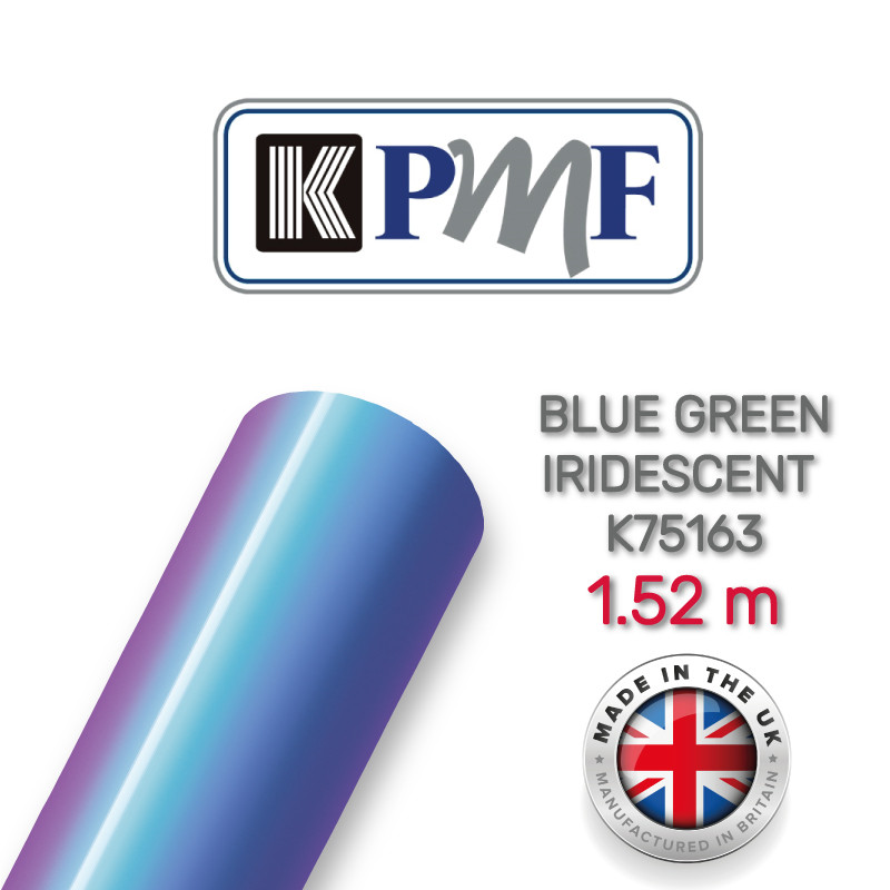 Плівка KPMF (Великобританія) K75163 синьо-зелений хамелеон 1,22 м, фото 1