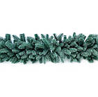 Гірлянда хвойна Premium лита 2,2 м блакитна