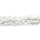 Гірлянда хвойна Premium лита 1,4 м біла