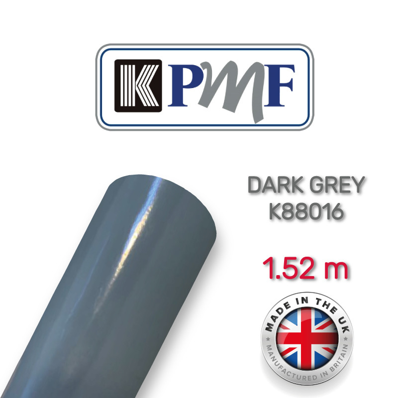 Глянсова темно-сіра плівка KPMF Gloss Dark Grey K88016 1.524 m