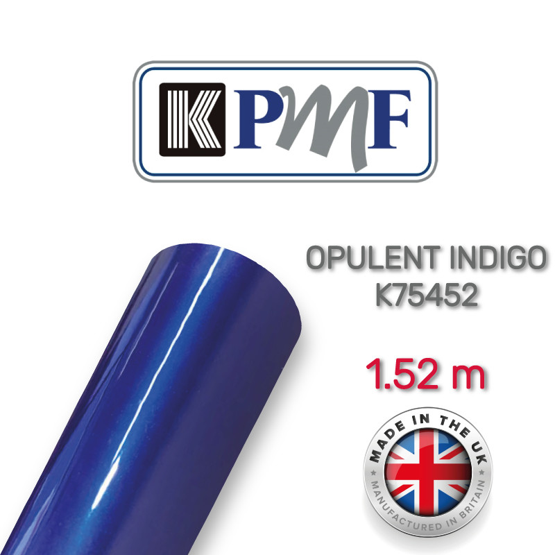 Глянсова фіолетово-синя (індіго) плівка KPMF Gloss Opulent Indigo K75452 1.524 m, фото 1