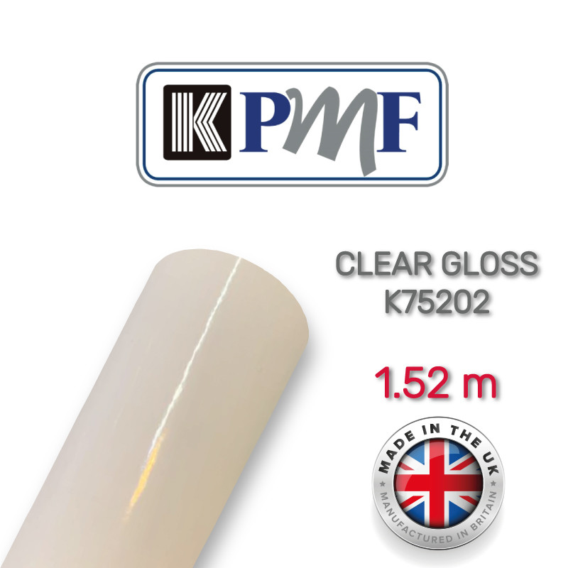 KPMF K75202 Clear Gloss — глянсова прозора автомобільна плівка 1.524 м, фото 1