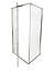 Душова кабіна Veronis KN-16-12 Chrome 120х80х190 прозоре скло БЕЗ ПІДДОНУ, фото 3