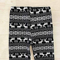 Лосини утеплені для дівчат оптом, 98-128 см,  № ZOL-DNZ-486, фото 3