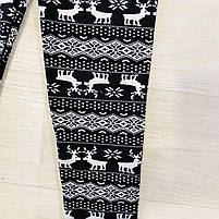 Лосини утеплені для дівчат оптом, 98-128 см,  № ZOL-DNZ-486, фото 5